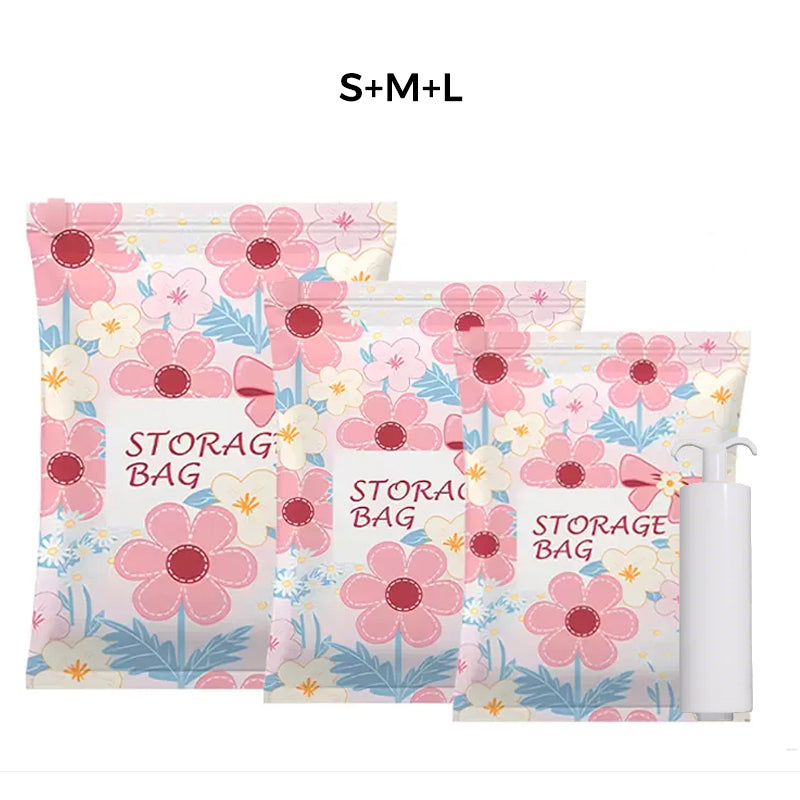 Platzsparende Aufbewahrungs-Vakuumbeutel