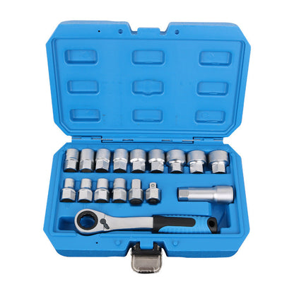 🔧 50% RABATT! 🛠️ 17/29-teiliges Ratschen-Steckschlüssel-Set – Kompakt, vielseitig & robust – Ideal für Heimwerker & Profis ⚡