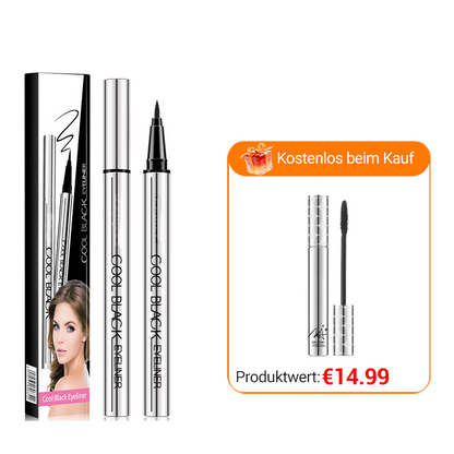 ✨ Wasserfester und wischfester Eyeliner – Präzision und tiefes Schwarz für 24 Stunden! ✨