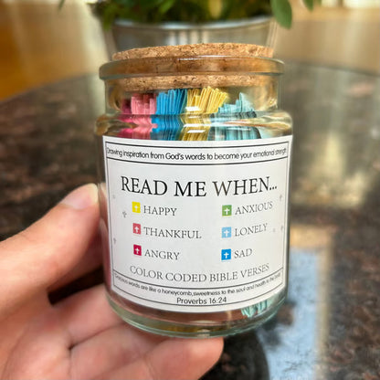 🔥Zeitlich begrenzter Rabatt🎁 ✝️Handgefertigte Holzkiste mit Bibelversen – Tägliche Bibelverse (🎁 Eine Erinnerung an Gottes Worte💖)