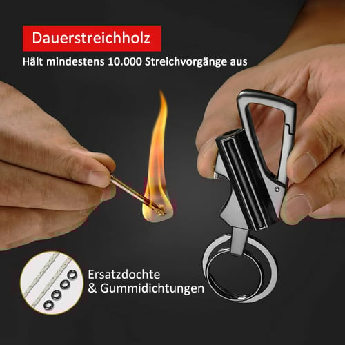 🔥 🔧 Multitool Schlüsselanhänger mit Flaschenöffner ✨ Edelstahl, Wiederverwendbar, Tragbar für Freizeit & Party 🍻