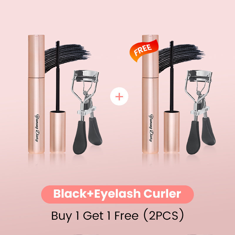 🔥[Wasserfest & wischfest] Verlängernde, kräuselnde & lang anhaltende Wimperntusche🔥
