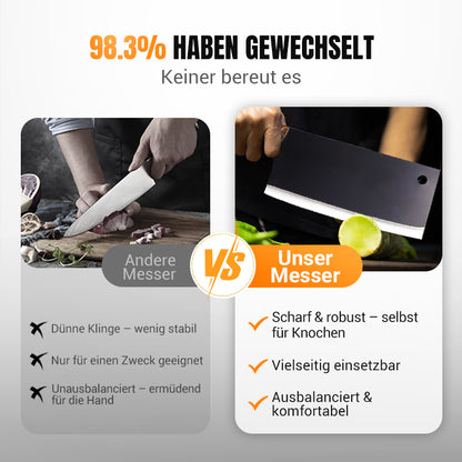 🔥Mehr Kaufen Mehr Sparen🔥Scharfes & langlebiges Küchenmesser
