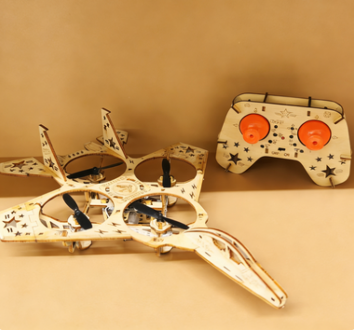 ✈️DIY-Bausatz für Kinder zum Bauen einer Holzdrohne 🎁💥Kostenlose Lieferung🚀