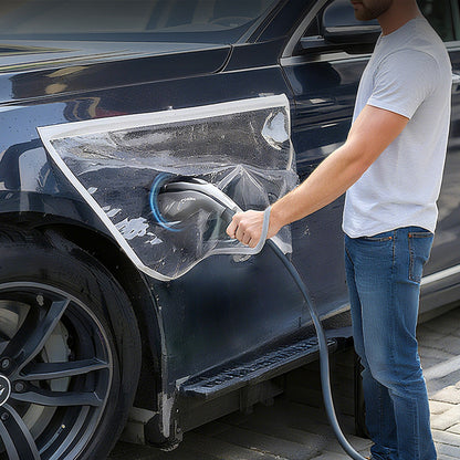 ⚡ Schützen Sie Ihren EV-Ladeanschluss! 🚗💧 Magnetische, wasserdichte Abdeckung für sorgenfreien Gebrauch.