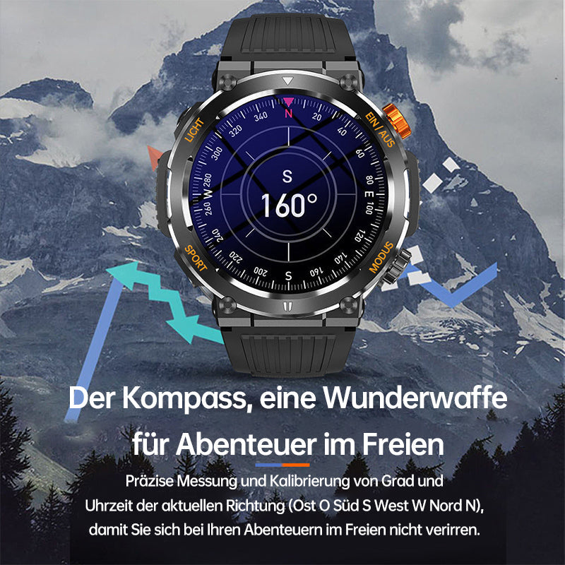 ⌚ Wasserdichte Sport- und Outdoor-Smartwatch 🔥 Letzter Tag!!!