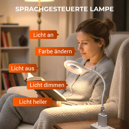 Sprachgesteuerte LED-USB-Lampe