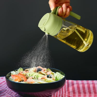 🧴 50 % RABATT! ✨ Tragbare 2-in-1-Sprühflasche für ätherische Öle – feiner Sprühnebel, auslaufsicher und perfekt zum Kochen, Backen und für die Aromatherapie 🧑‍🍳