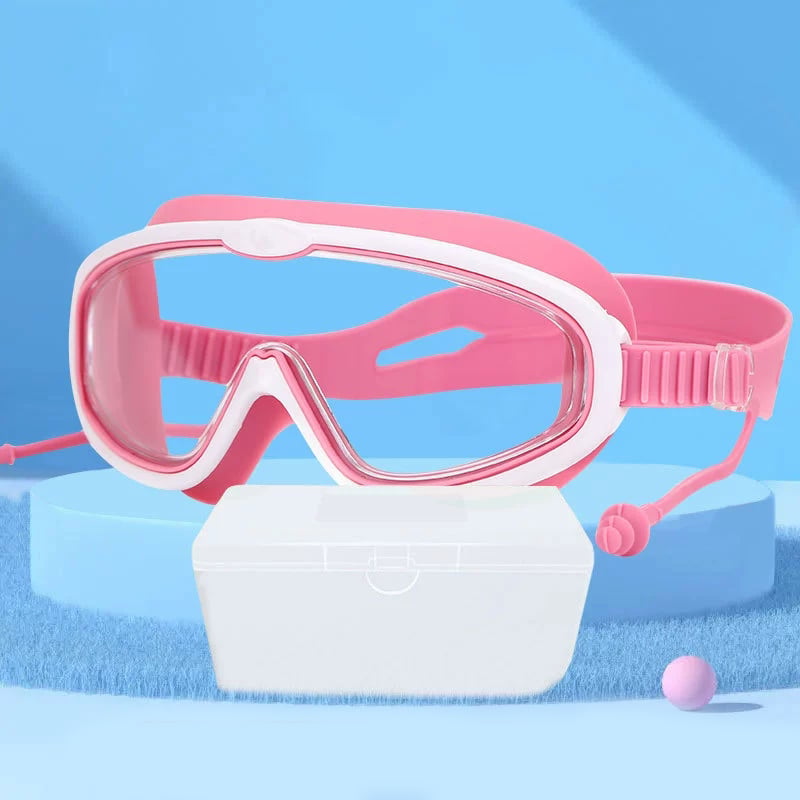 🎉KOOP 2 EN BESPAAR 20% 🔥HD zwembril voor kinderen met groot frame, waterdicht en anti-condens