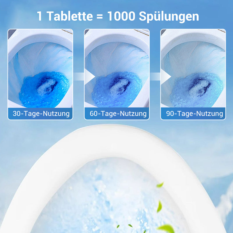 Toilettenschüssel Deodorant Tabletten mit frischem Aroma