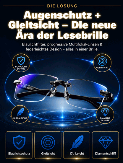 👓 50% RABATT! ✨ Intelligente Autofokus-Brille – Jena-Optik-Technologie, TÜV-geprüft & Blaulichtschutz – Ideal für Kurz‑, Weit‑ & Alterssichtigkeit 🇩🇪