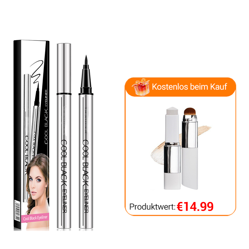 ✨ Wasserfester und wischfester Eyeliner – Präzision und tiefes Schwarz für 24 Stunden! ✨