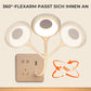 Sprachgesteuerte LED-USB-Lampe
