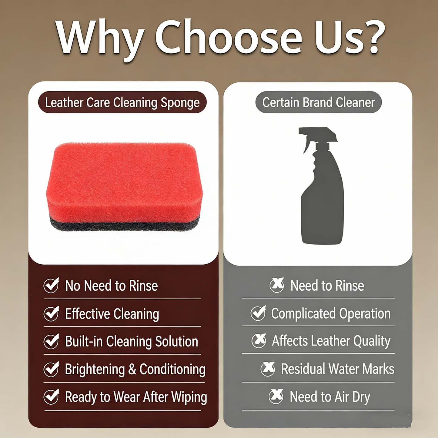 ✨ Mehrzweck-Lederöl-Pflegebürste – Repariert Lederkratzer einfach 🧼