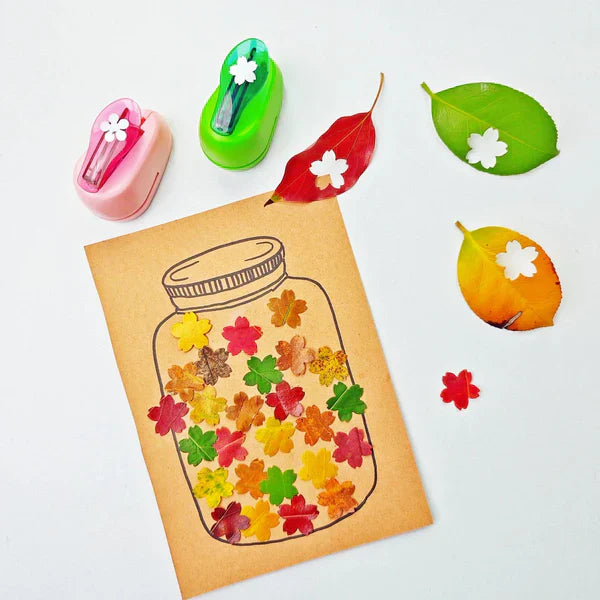🎨 50% RABATT! ✨ DIY-Lochstanz-Set für Kinder - Erstelle niedliche Formen 🎁📏