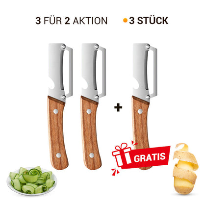 🥕 2+1 GRATIS! 🔥 Multifunktionaler Gemüseschäler für Die Küche – Edelstahlklinge, Ergonomischer Griff & Ideal Zum Schälen Von Obst & Gemüse ✨