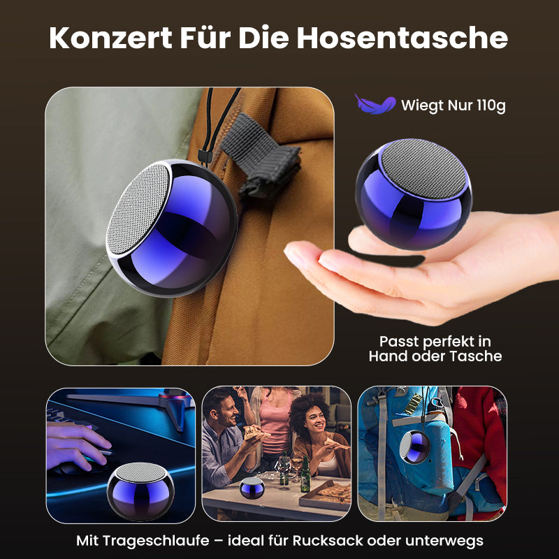 Kompakter HiFi Bluetooth Lautsprecher 🎵🔊
