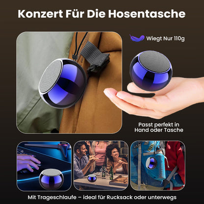 Kompakter HiFi Bluetooth Lautsprecher 🎵🔊
