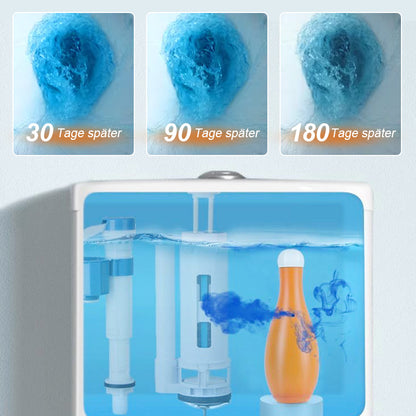 🎁 HEISS 50 % RABATT⏳Bowling Blue Bubble WC-Schüsselreiniger