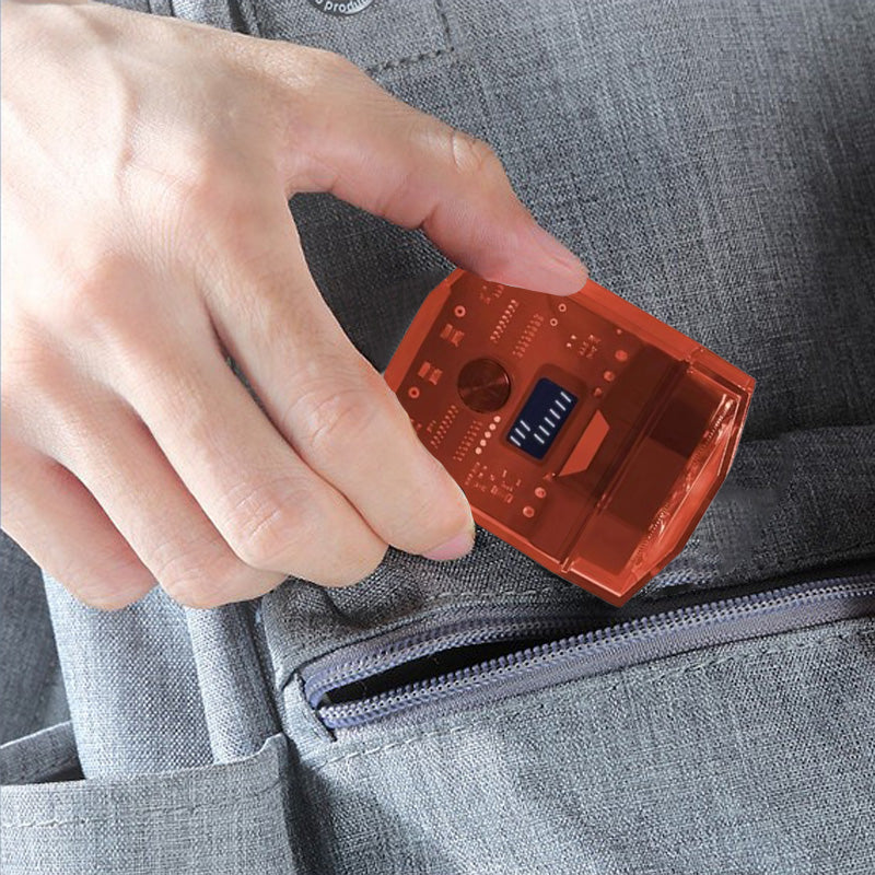 🔥 Transparenter Mini-Elektrorasierer mit leisem Betrieb 🔥