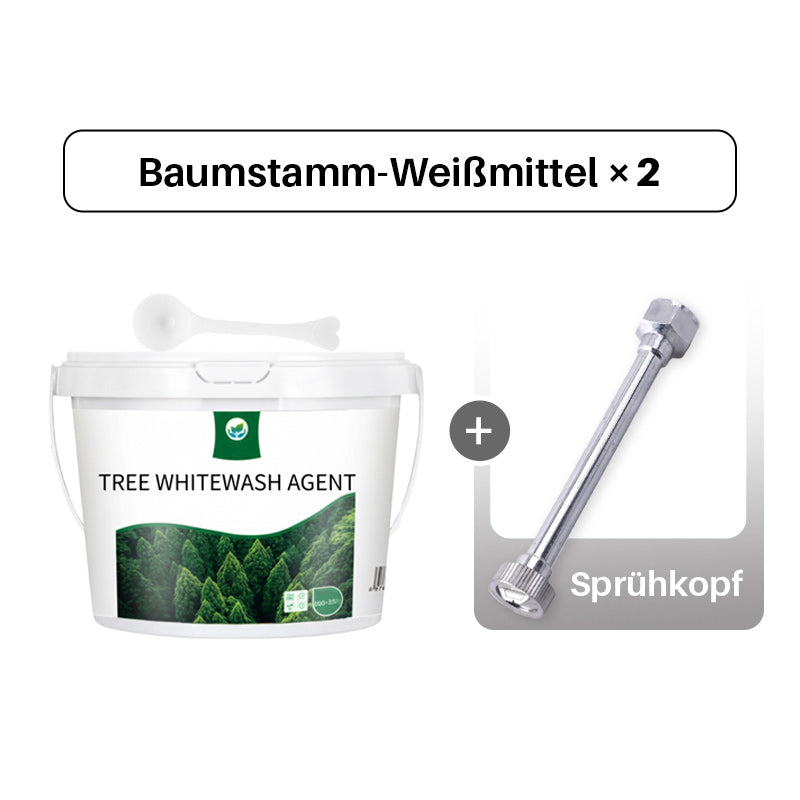 Lang anhaltender Weißanstrich für Bäume