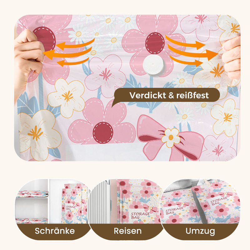 Platzsparende Aufbewahrungs-Vakuumbeutel