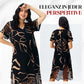 🌸Was soll ich morgen anziehen?🥰Fließendes Maxikleid mit V-Ausschnitt und Print