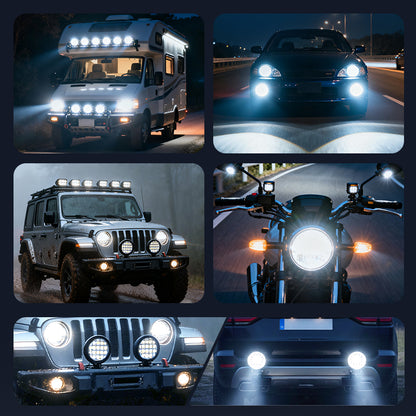 💡4-Zoll-LED-Pod mit 99 W für Offroad-Anwendungen✨