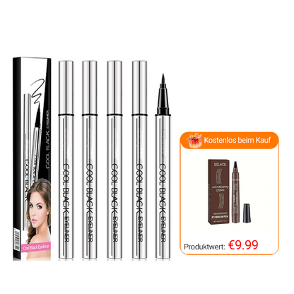 ✨ Wasserfester und wischfester Eyeliner – Präzision und tiefes Schwarz für 24 Stunden! ✨