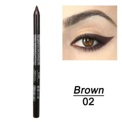 📢📢50% RABATT!!⏰24 Stunden lang anhaltender, wasserfester Farb-Eyeliner – 14 Farben, Perlmutt- und Matt-Finish, einfach anzuwenden🎨