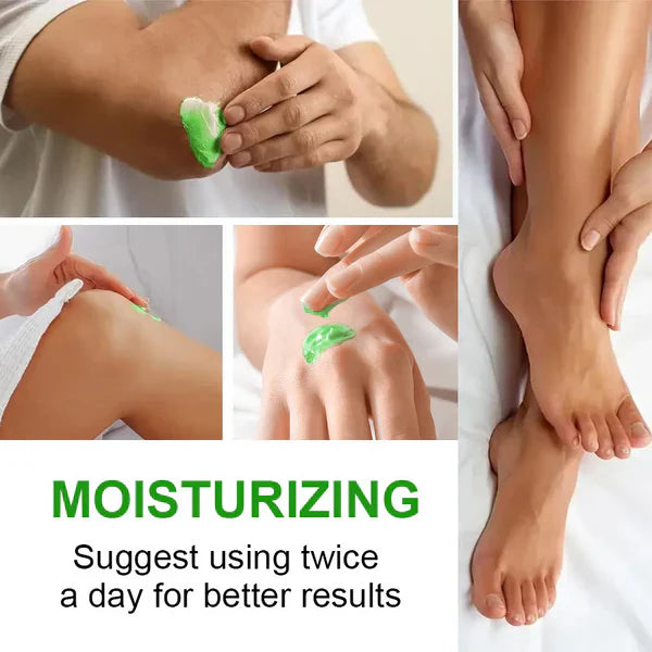 🌿Beruhigende Fußcreme mit Aloe Vera und Teebaumöl