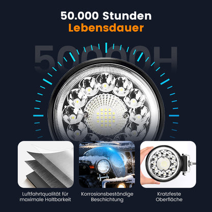 💡4-Zoll-LED-Pod mit 99 W für Offroad-Anwendungen✨
