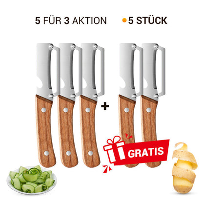 🥕 2+1 GRATIS! 🔥 Multifunktionaler Gemüseschäler für Die Küche – Edelstahlklinge, Ergonomischer Griff & Ideal Zum Schälen Von Obst & Gemüse ✨