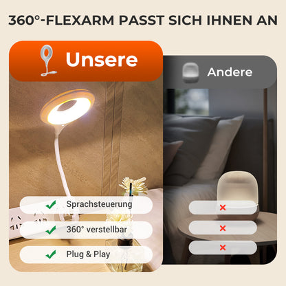 Sprachgesteuerte LED-USB-Lampe