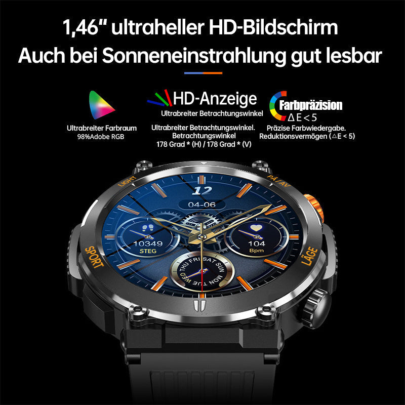 ⌚ Wasserdichte Sport- und Outdoor-Smartwatch 🔥 Letzter Tag!!!