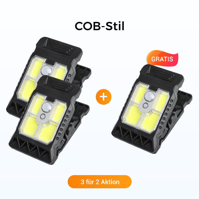 🌿 Solar-Clip-Leuchte mit Bewegungssensor – 🔥Jetzt 2 kaufen, 1 gratis! Perfekt für Garten, Balkon & Terrasse! 🏡✨