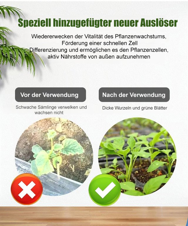 🎍🎋Kaufen Sie 3 für 5 (8 Flaschen）🌼Flüssige Lösung zur Aktivierung von Pflanzen und Blumen✨