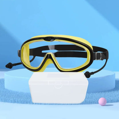🎉KOOP 2 EN BESPAAR 20% 🔥HD zwembril voor kinderen met groot frame, waterdicht en anti-condens