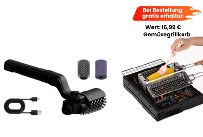 🔥🔥🍖 50% Rabatt - nur €49,99  ⚡️Kabelloser elektrischer Grillbürstenreiniger🍔Es gibt derzeit auch günstige Kombi-Angebote💪