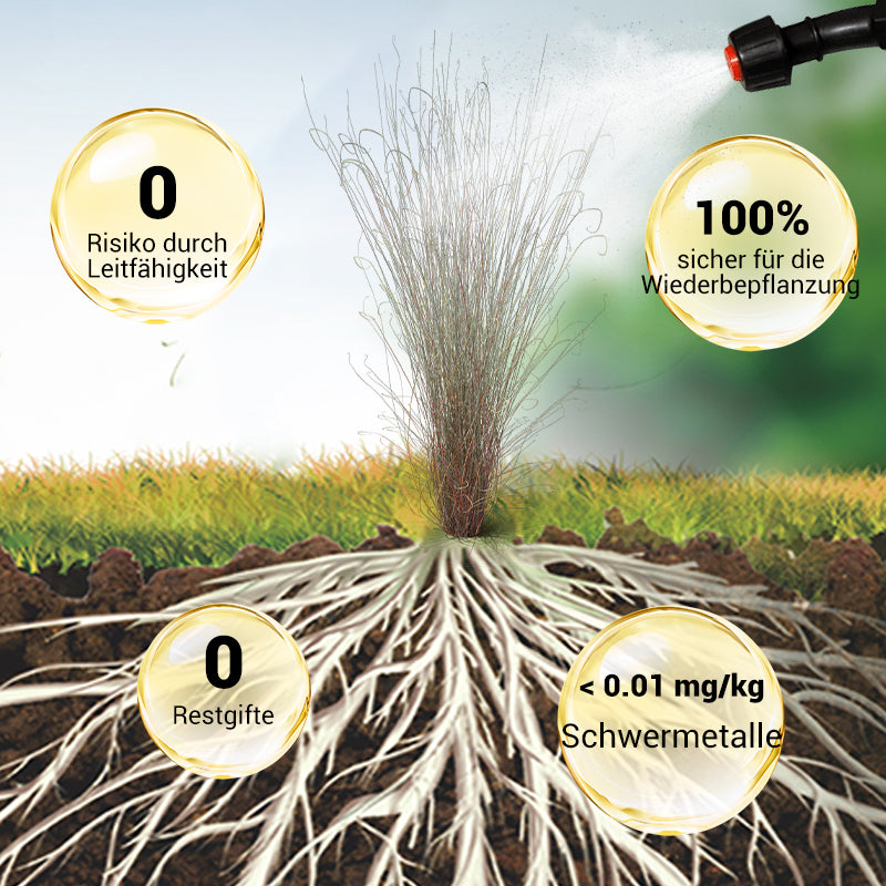 Hochwirksamer, konzentrierter Unkrautvernichter