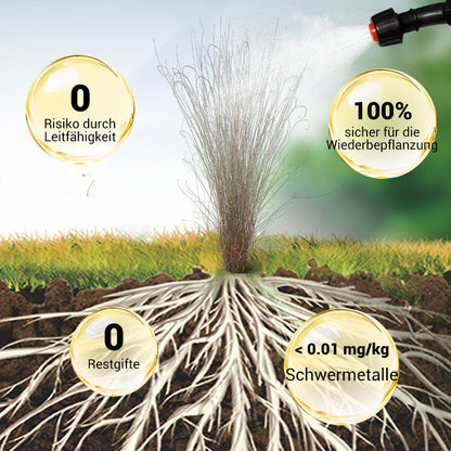 Hochwirksamer, konzentrierter Unkrautvernichter