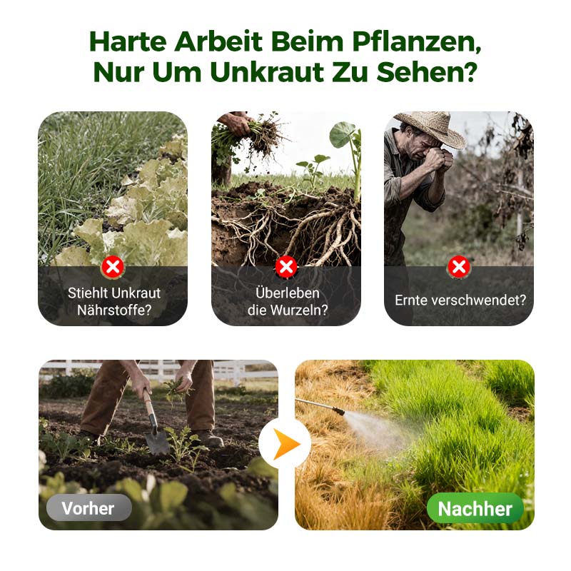 🔥💯Kraftvolles Herbizid mit doppelter Wirkung🍃🔥