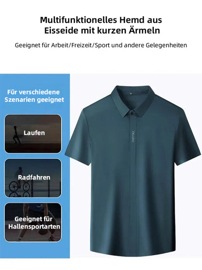 Ice Silk Schnell trocknendes Business-Hemd für Herren（50% OFF）