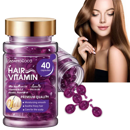 ✨ Haarmaske in Kapseln – 1 Kapsel, sofortiger Glanz & Anti-Frizz! 💎🌿