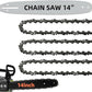 Chain Saw Chain Fits for Husqvarna 455 Rancher Chain Stihl Makita Chainsaw and More