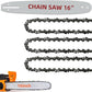 Chain Saw Chain Fits for Husqvarna 455 Rancher Chain Stihl Makita Chainsaw and More