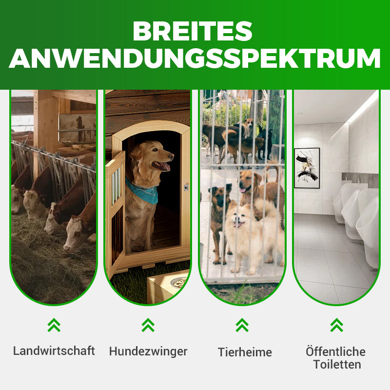 Universelles, hocheffizientes und sicheres Fliegenbekämpfungsmittel