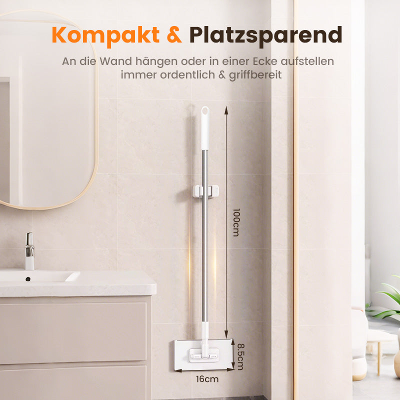 【🎁Limitiertes Angebot – 50% Rabatt!】🧹✨ Einweg-Staubmopp mit 4 wiederverwendbaren Bezügen – Praktisch und effektiv 💥🌟