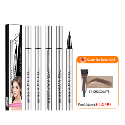 ✨ Wasserfester und wischfester Eyeliner – Präzision und tiefes Schwarz für 24 Stunden! ✨