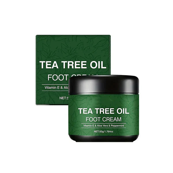 🌿Beruhigende Fußcreme mit Aloe Vera und Teebaumöl